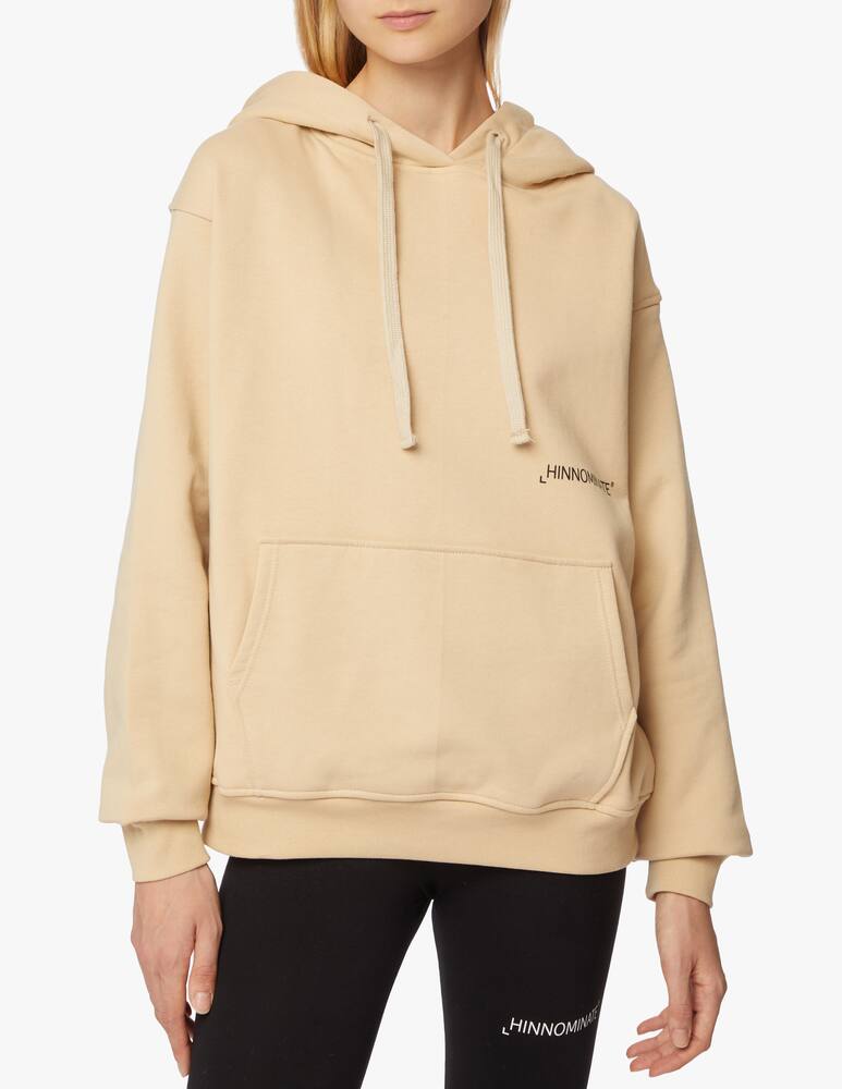 rinascente HINNOMINATE Felpa cappuccio in cotone