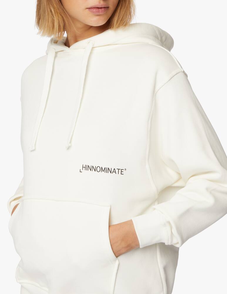 rinascente HINNOMINATE Felpa cappuccio in cotone