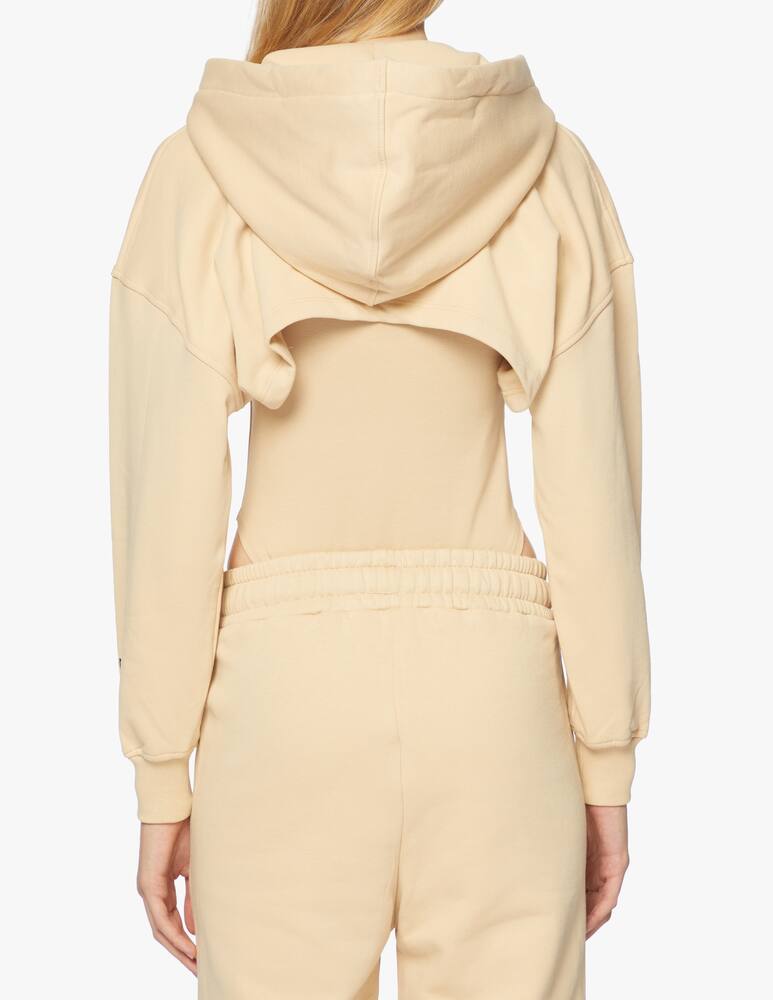 rinascente HINNOMINATE Cotton cropped hoodie