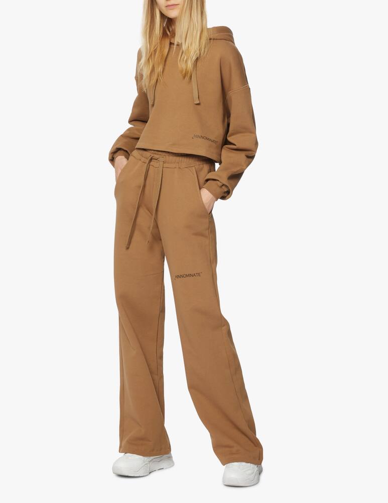 rinascente HINNOMINATE Cotton cropped hoodie