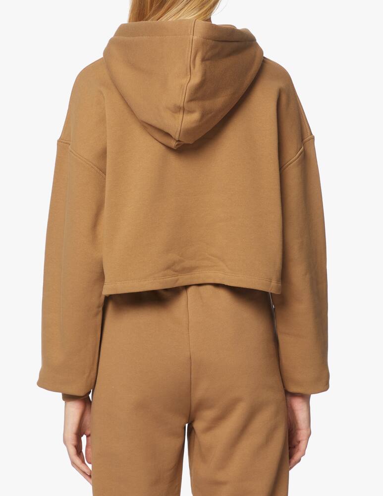 rinascente HINNOMINATE Cotton cropped hoodie