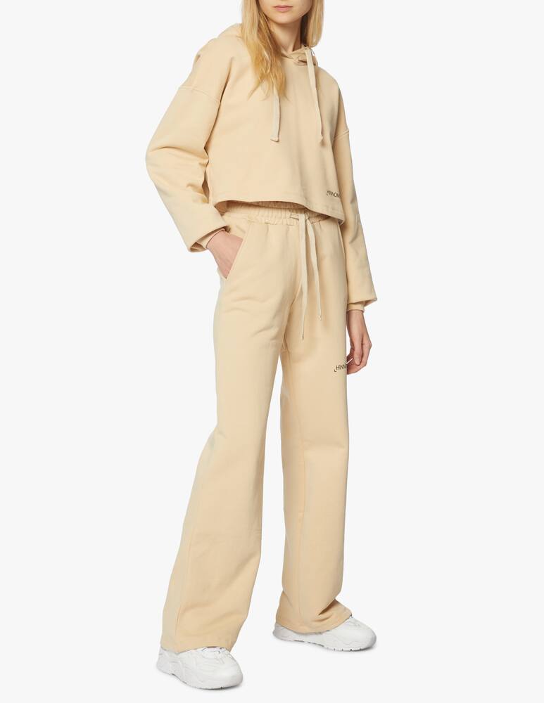 rinascente HINNOMINATE Cotton cropped hoodie