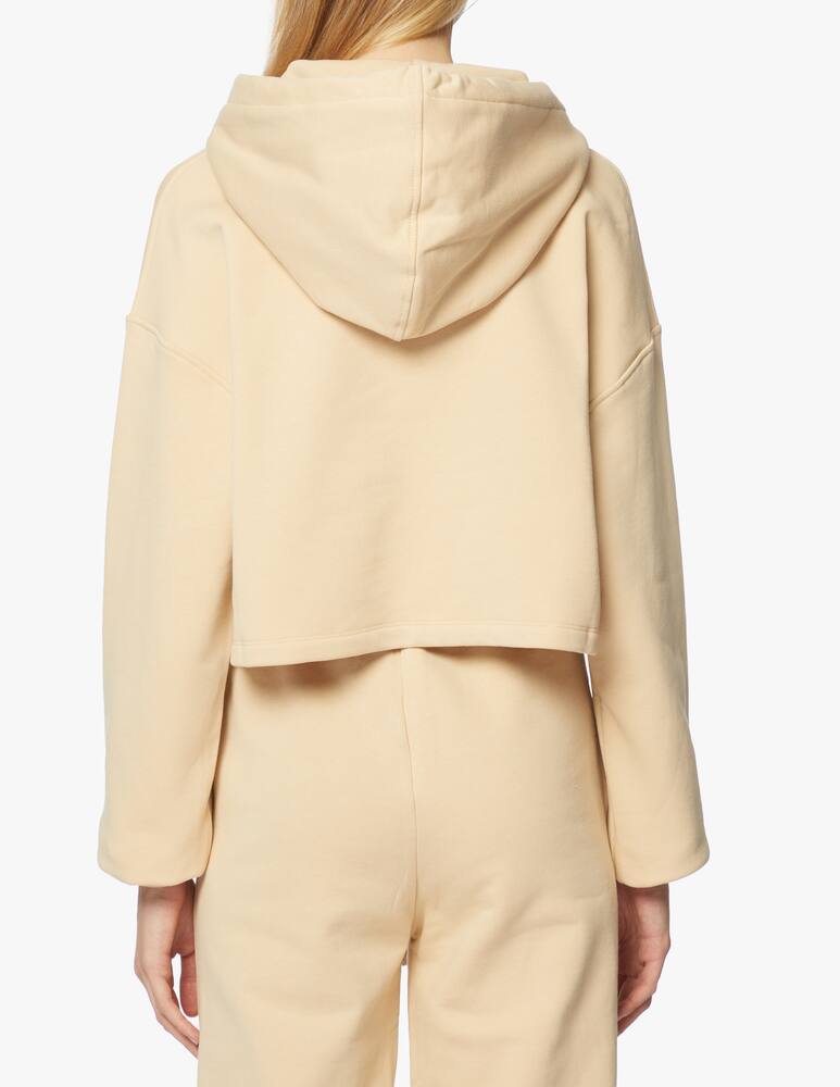 rinascente HINNOMINATE Cotton cropped hoodie