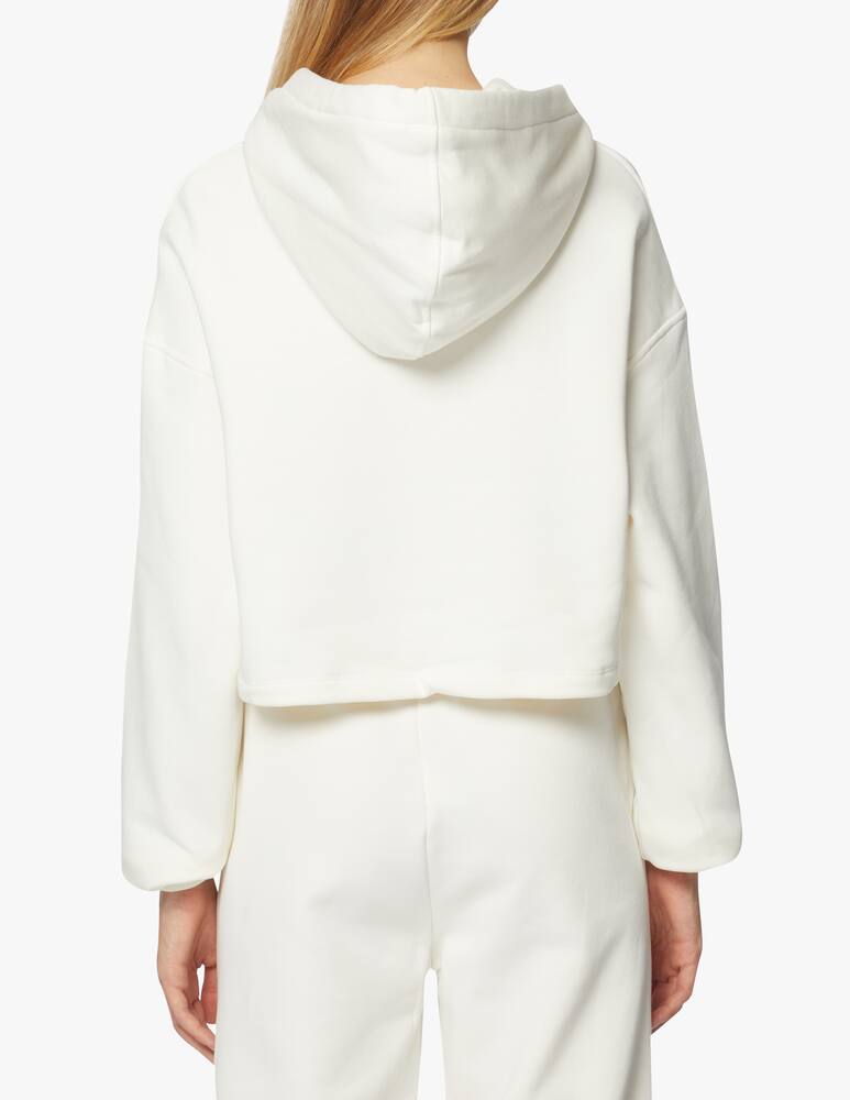rinascente HINNOMINATE Cotton cropped hoodie