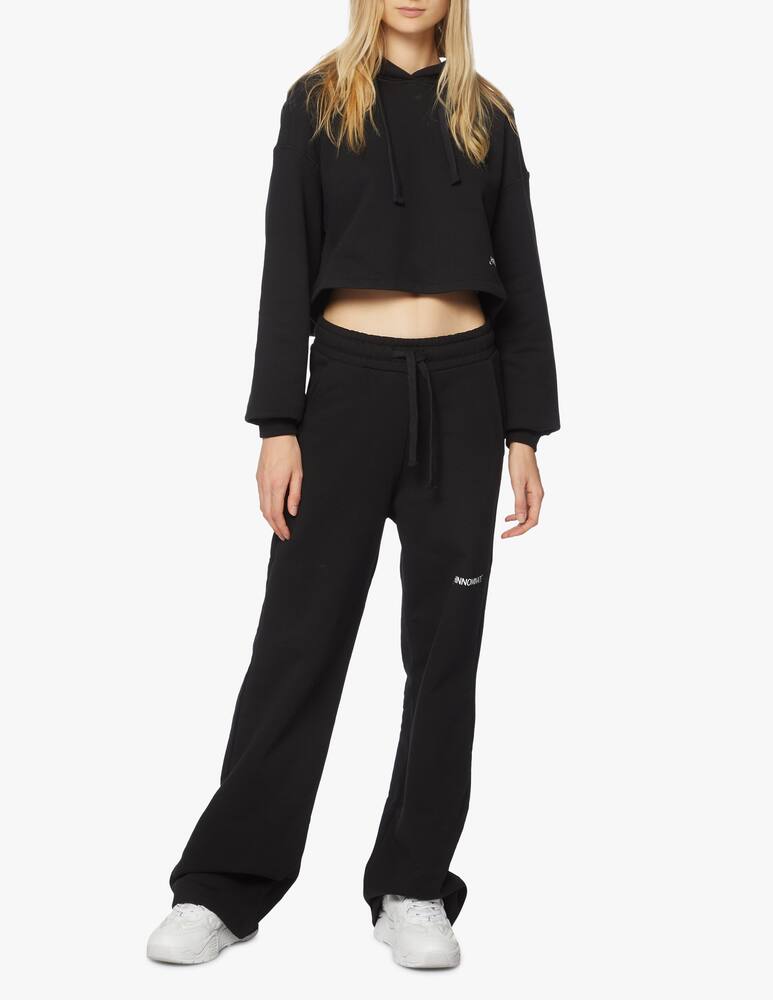 rinascente HINNOMINATE Cotton cropped hoodie