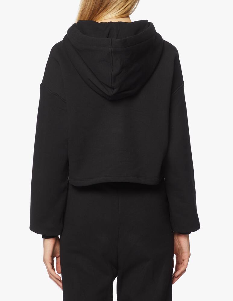 rinascente HINNOMINATE Cotton cropped hoodie