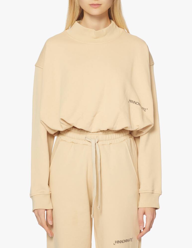 rinascente HINNOMINATE Cropped cotton hoodie