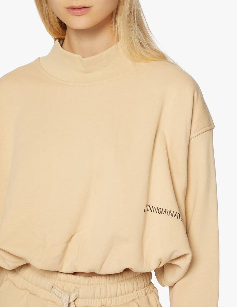 rinascente HINNOMINATE Cropped cotton hoodie