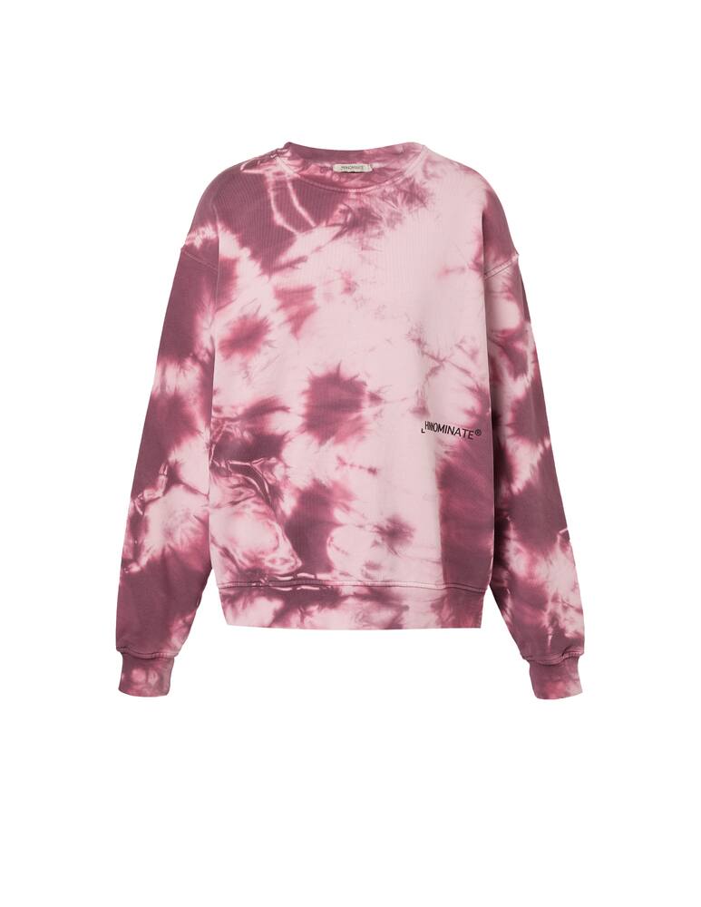 HINNOMINATE Felpa in cotone con stampa tie-dye - immagine 1 HINNOMINATE Felpa in cotone con stampa tie-dye - immagine 1