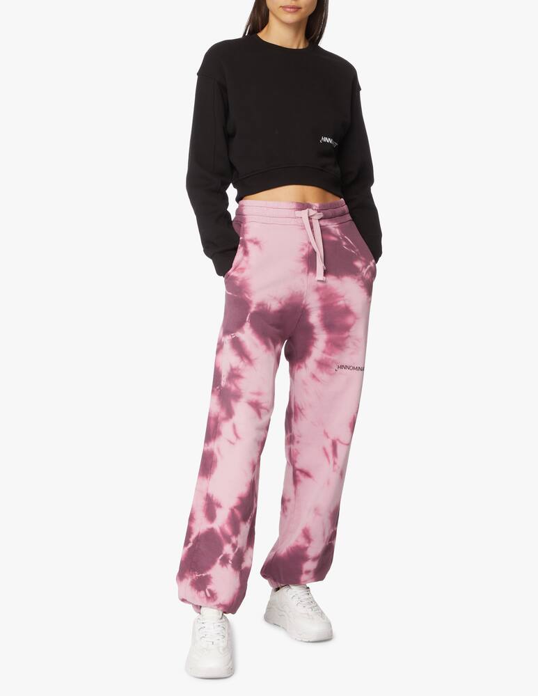 HINNOMINATE Cotton tie-dye trousers - picture 2 HINNOMINATE Cotton tie-dye trousers - picture 2