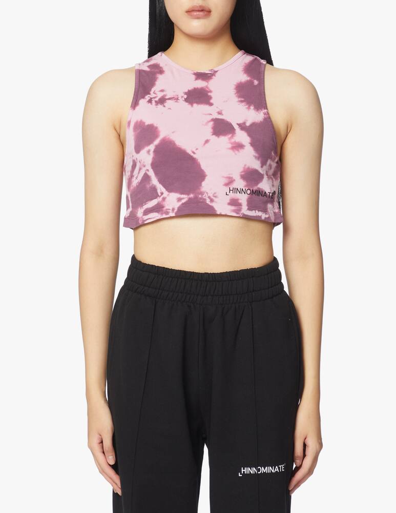rinascente HINNOMINATE Cotton top with tie-dye print