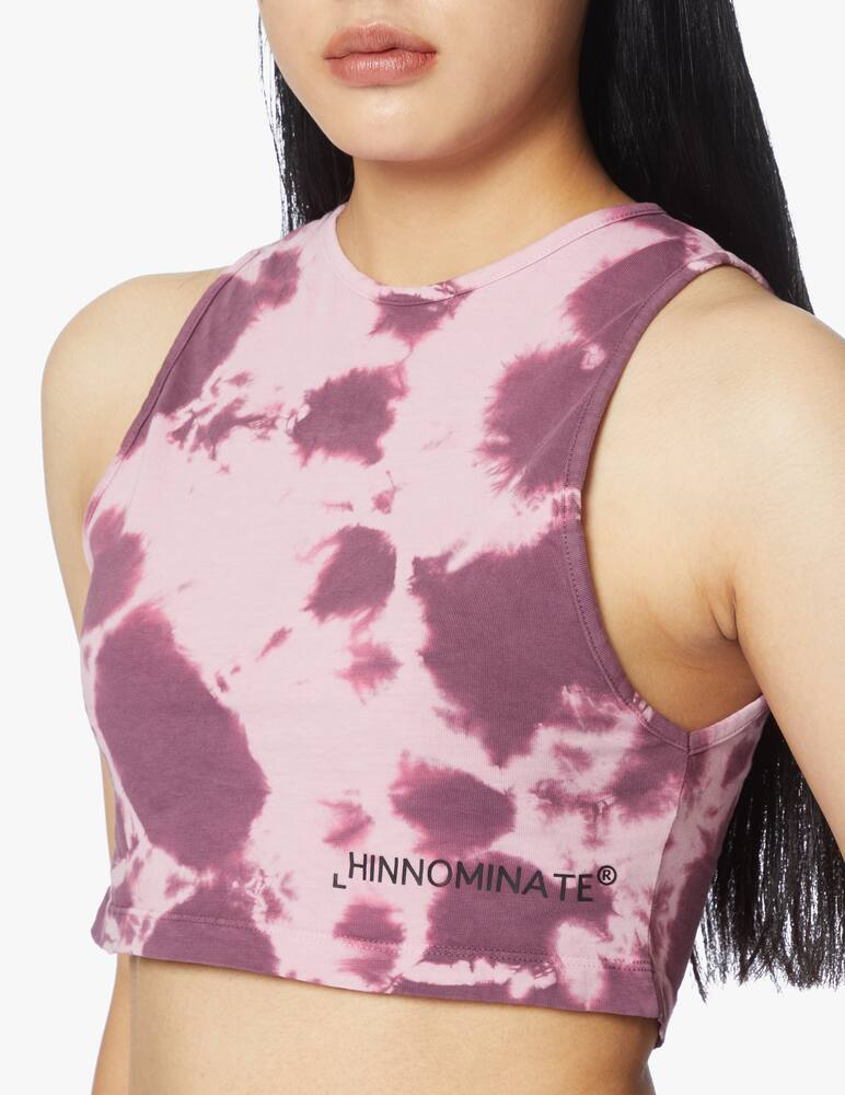 rinascente HINNOMINATE Cotton top with tie-dye print