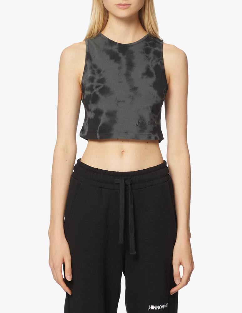 rinascente HINNOMINATE Cotton top with tie-dye print