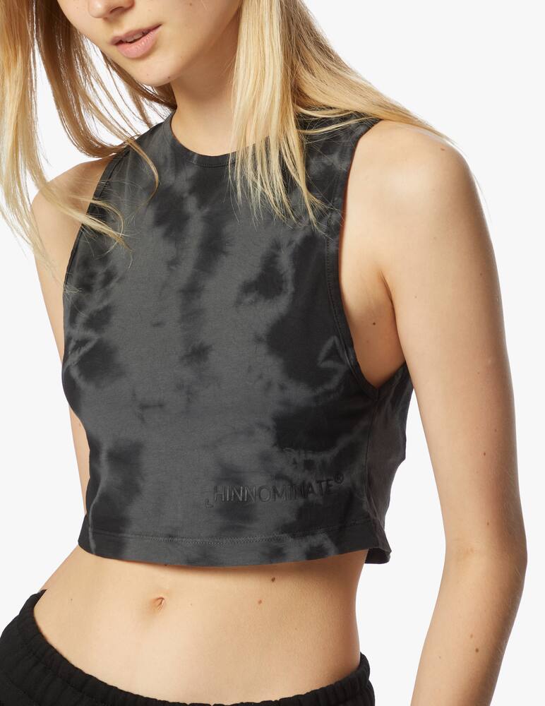 rinascente HINNOMINATE Cotton top with tie-dye print