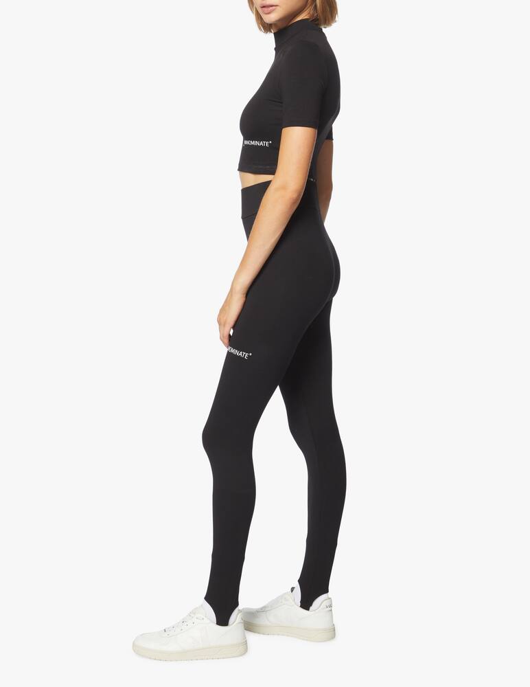 rinascente HINNOMINATE Top a collo alto in misto cotone