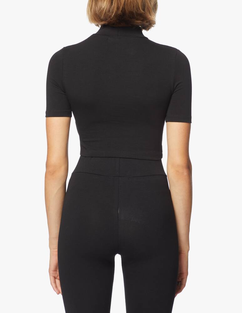 rinascente HINNOMINATE Top a collo alto in misto cotone