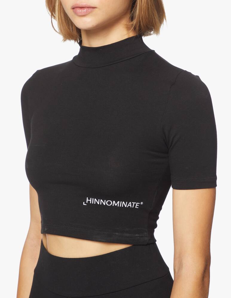 rinascente HINNOMINATE Top a collo alto in misto cotone