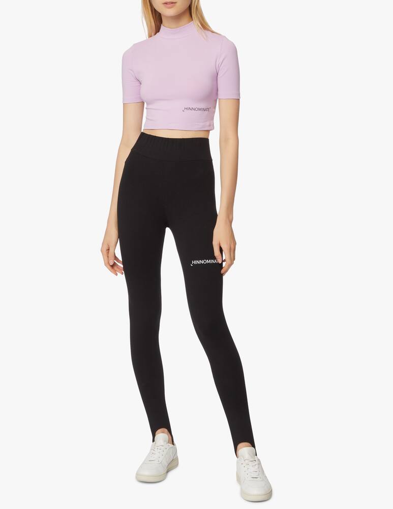 rinascente HINNOMINATE Top a collo alto in misto cotone