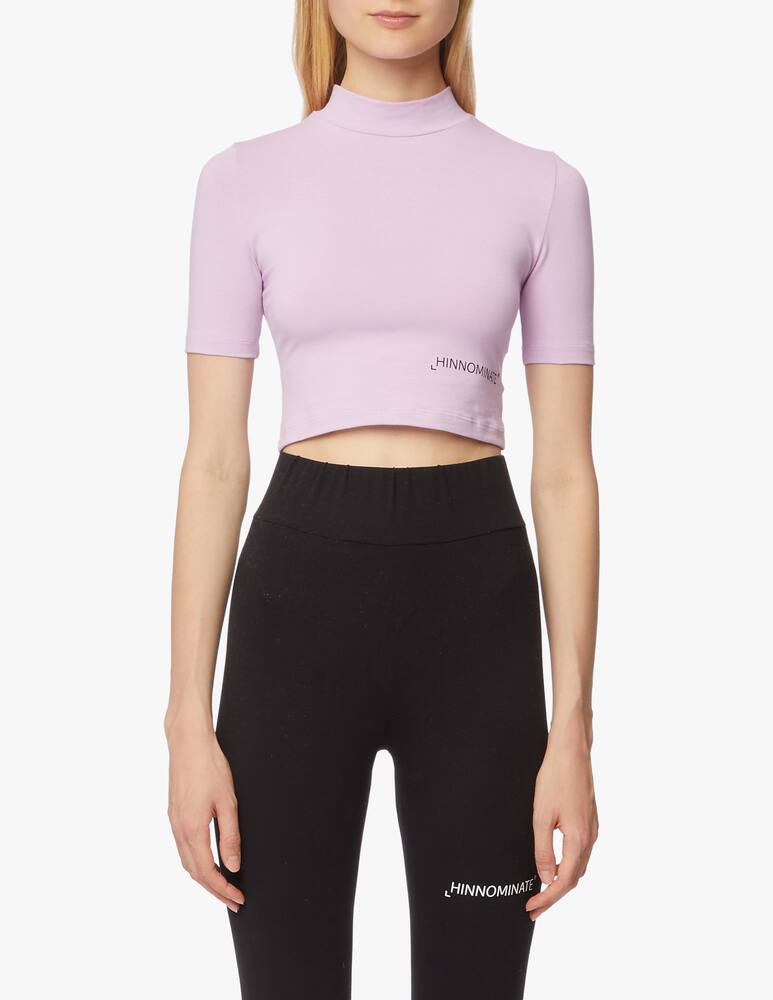 rinascente HINNOMINATE Top a collo alto in misto cotone