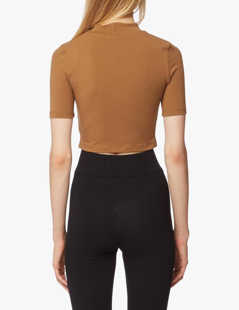 rinascente HINNOMINATE Top a collo alto in misto cotone