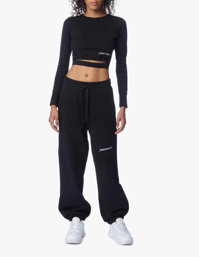 rinascente HINNOMINATE Top in misto cotone a manica lunga