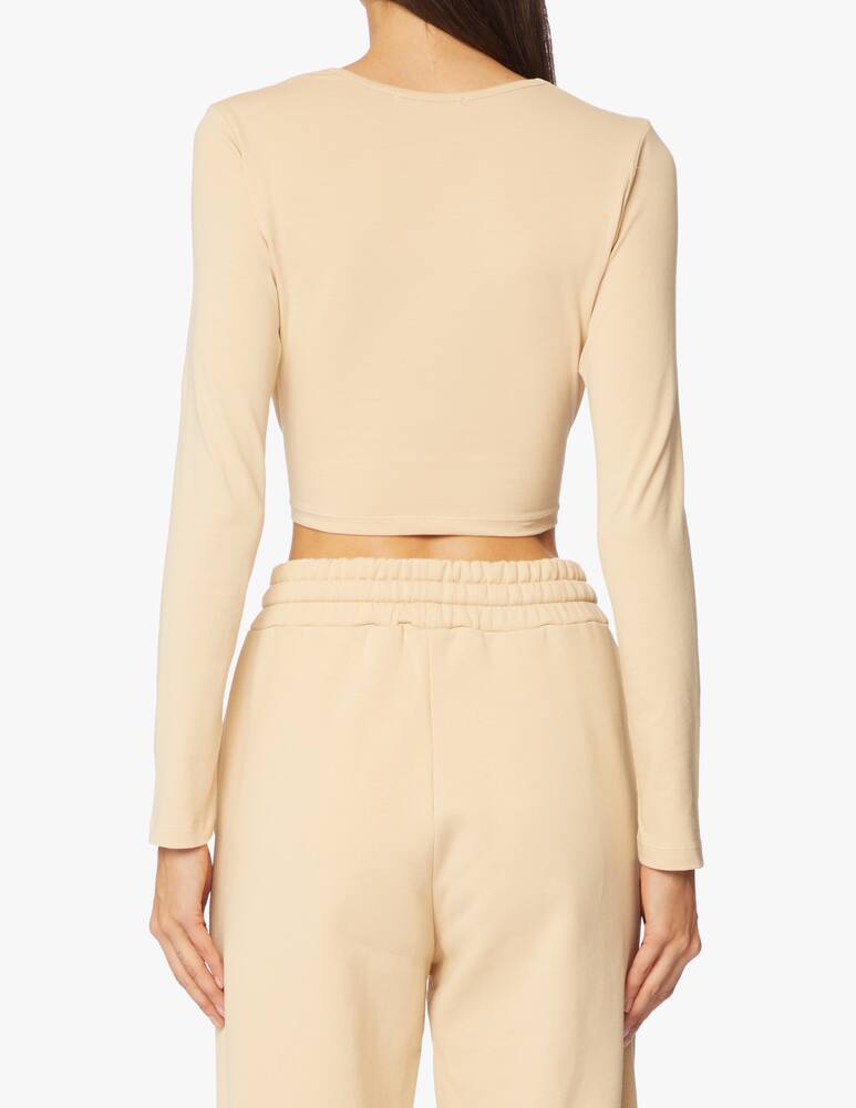 rinascente HINNOMINATE Top in misto cotone a manica lunga