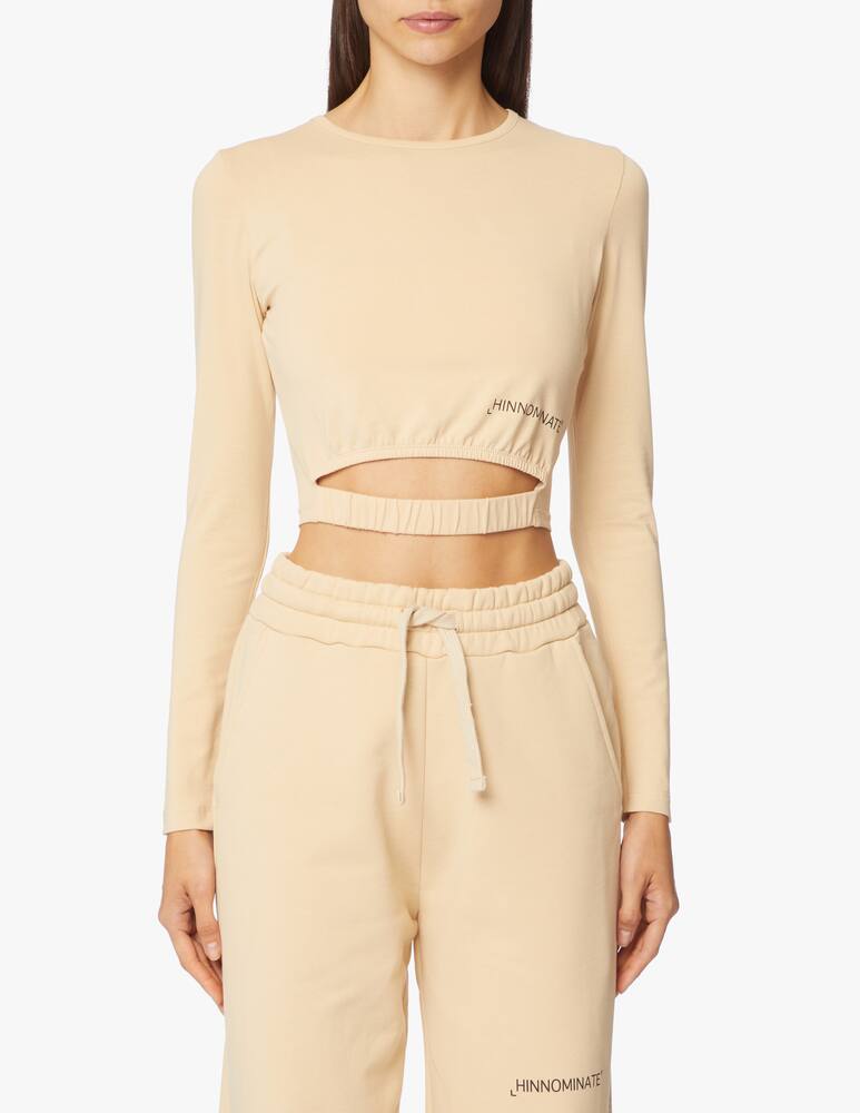 rinascente HINNOMINATE Top in misto cotone a manica lunga