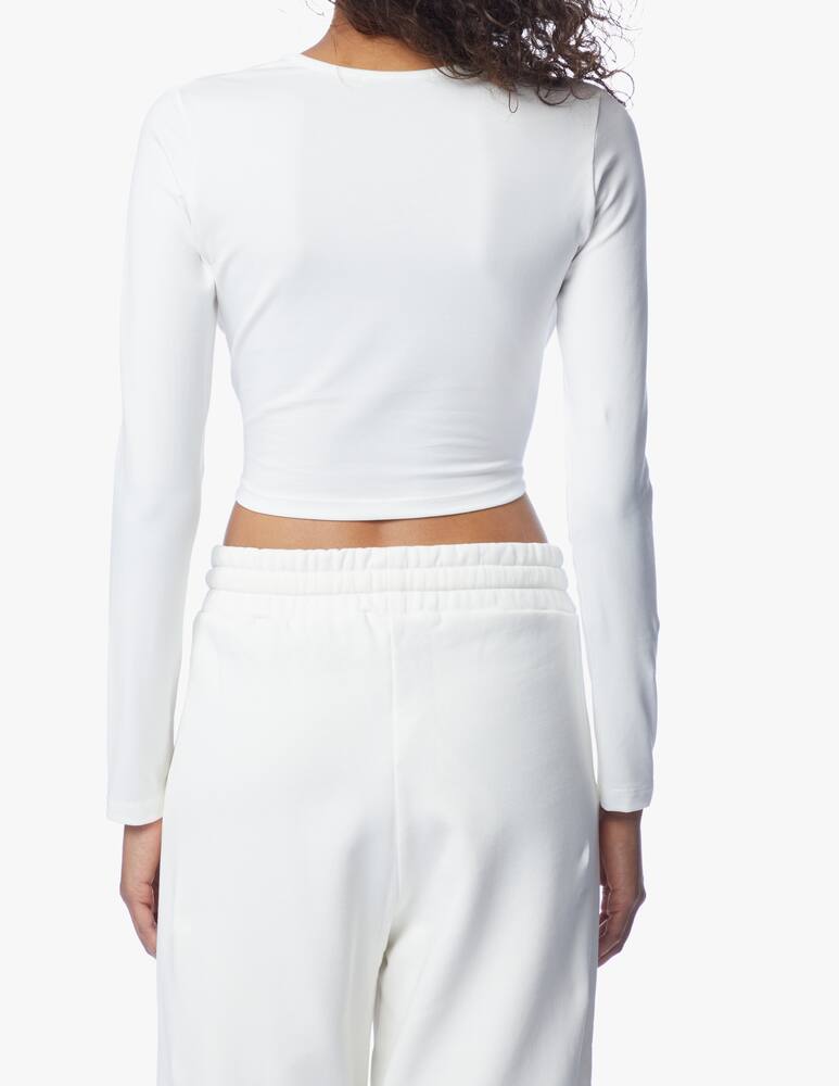 rinascente HINNOMINATE Top in misto cotone a manica lunga