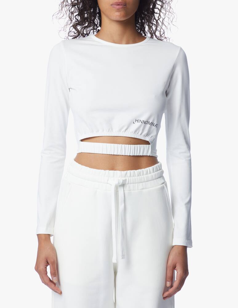 rinascente HINNOMINATE Top in misto cotone a manica lunga