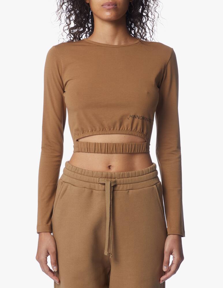 rinascente HINNOMINATE Top in misto cotone a manica lunga