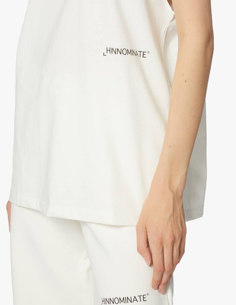 rinascente HINNOMINATE Top smanicato in cotone