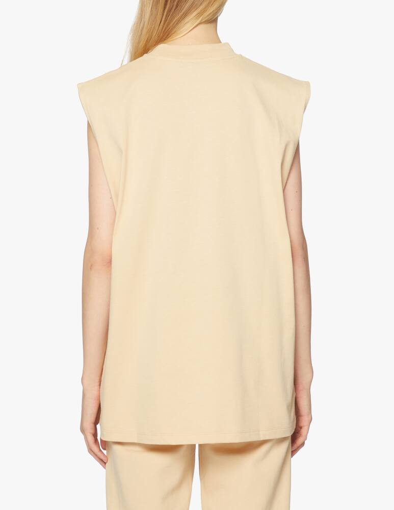 HINNOMINATE Cotton sleeveless top - picture 3 HINNOMINATE Cotton sleeveless top - picture 3