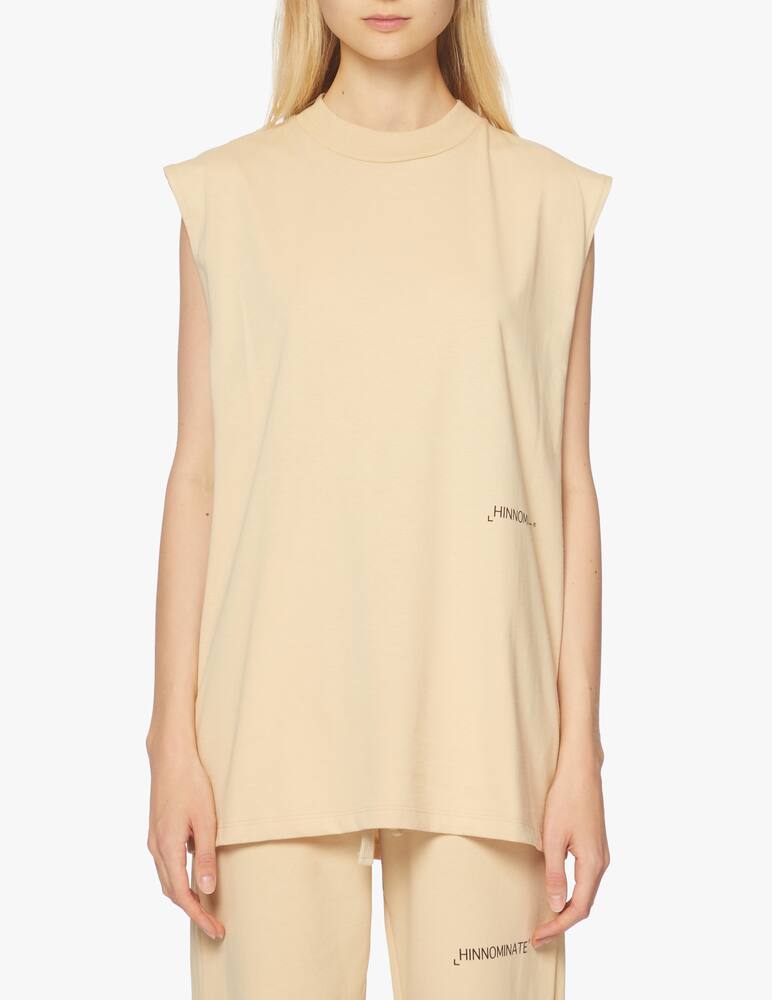 HINNOMINATE Cotton sleeveless top - picture 4 HINNOMINATE Cotton sleeveless top - picture 4