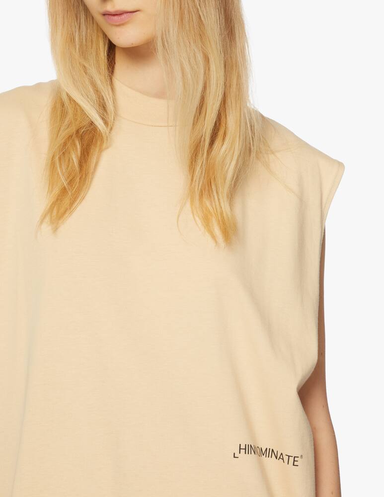 HINNOMINATE Cotton sleeveless top - picture 5 HINNOMINATE Cotton sleeveless top - picture 5