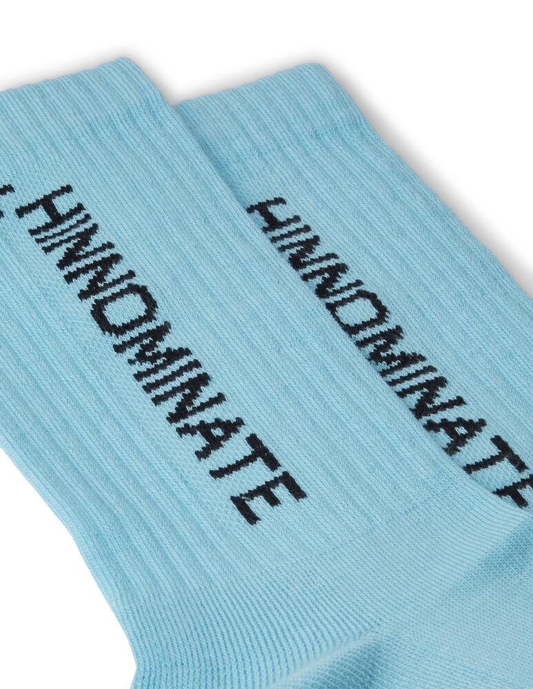 rinascente HINNOMINATE Calze con logo - azzurro