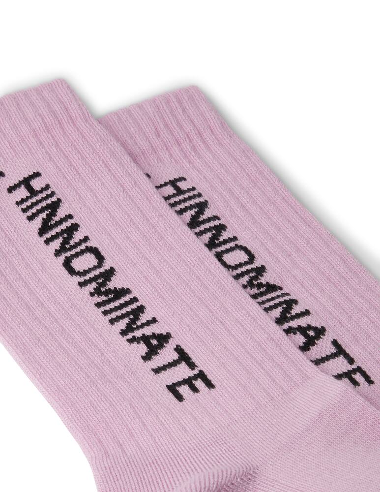 rinascente HINNOMINATE Socks with logo - violet