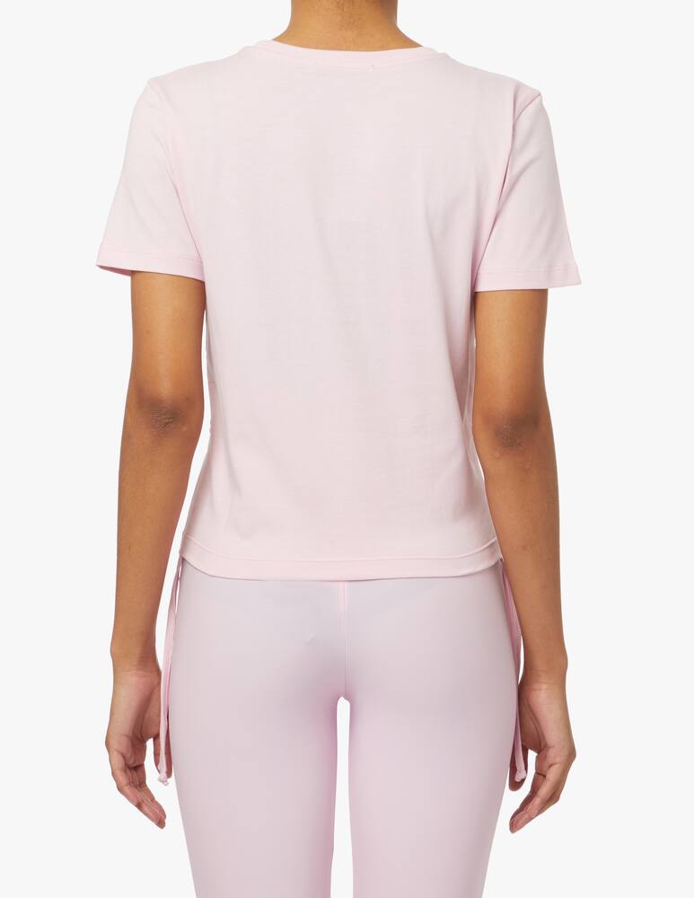 rinascente HINNOMINATE T-shirt in cotone con stampa - rosa