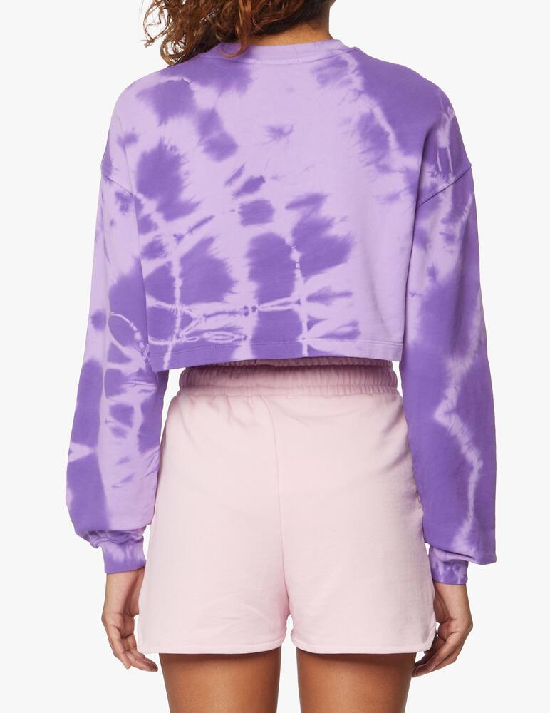 rinascente HINNOMINATE Cotton sweatshirt with print - violet