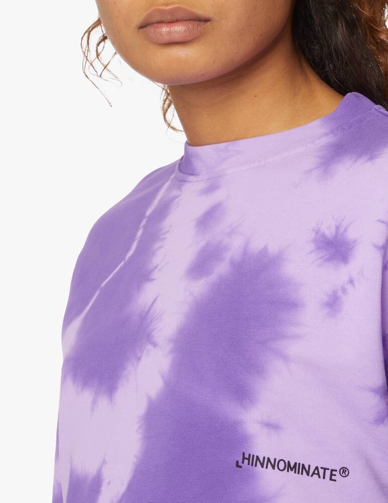 rinascente HINNOMINATE Cotton sweatshirt with print - violet
