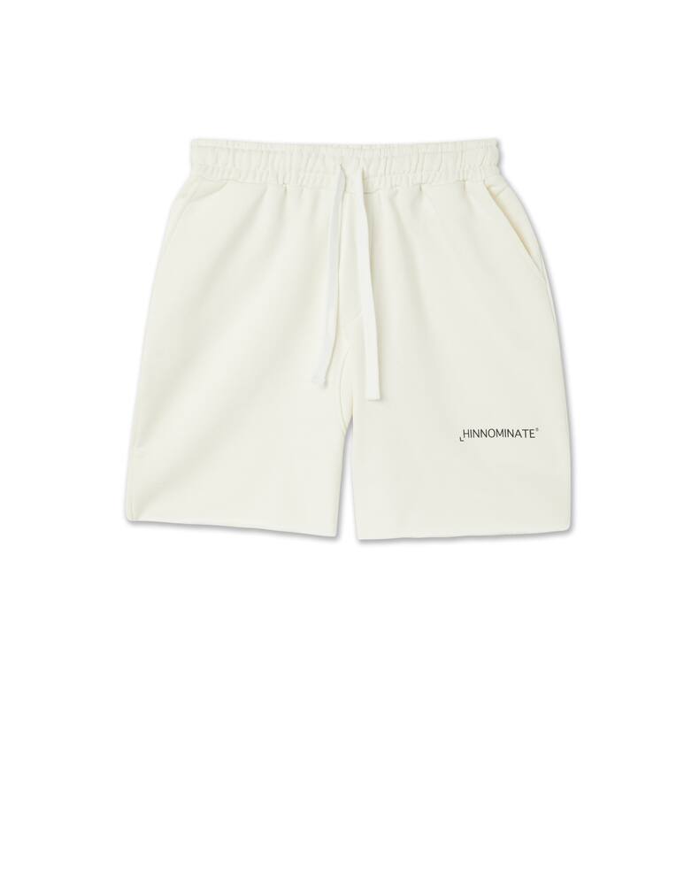 rinascente HINNOMINATE Raw cut sweatshorts - white