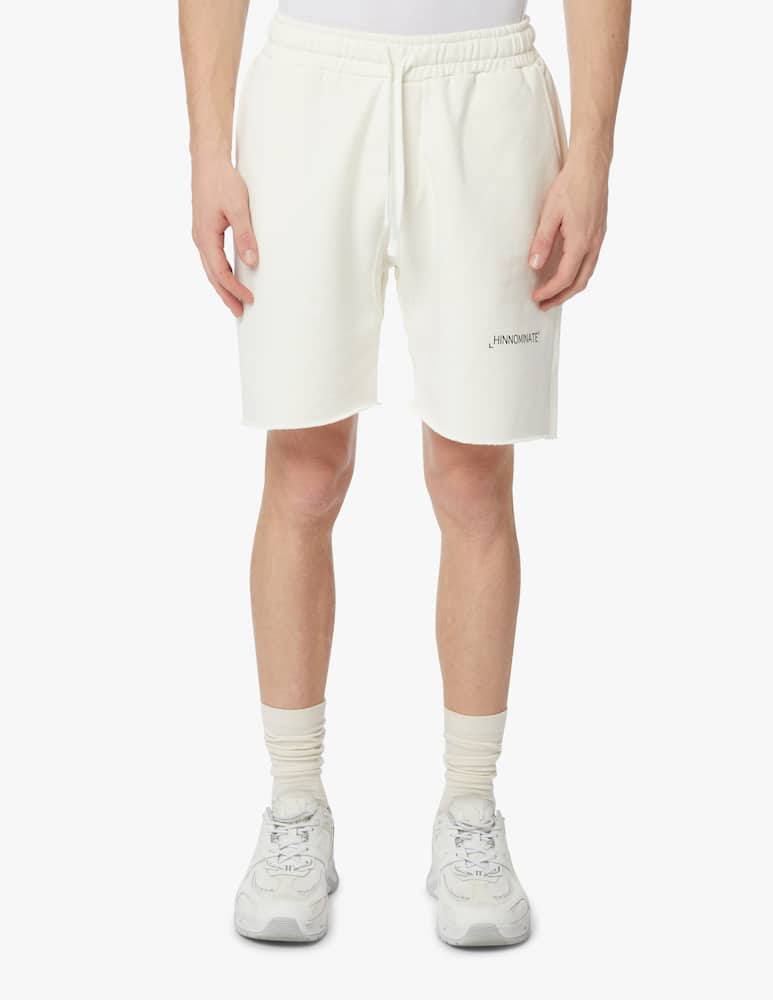 rinascente HINNOMINATE Raw cut sweatshorts - white
