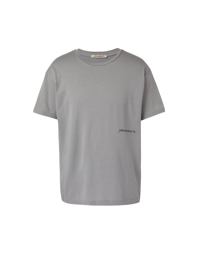 rinascente HINNOMINATE Maglietta girocollo loghino petto - grigio