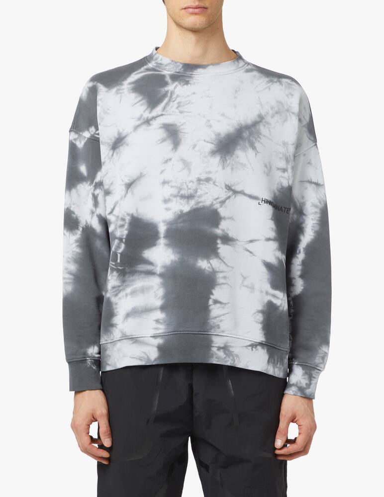rinascente HINNOMINATE Tye dye roundneck sweatshirt - grey