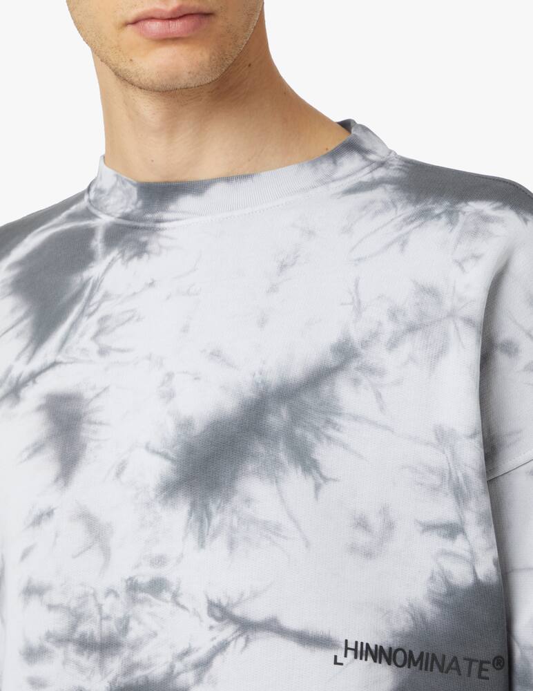 rinascente HINNOMINATE Tye dye roundneck sweatshirt - grey
