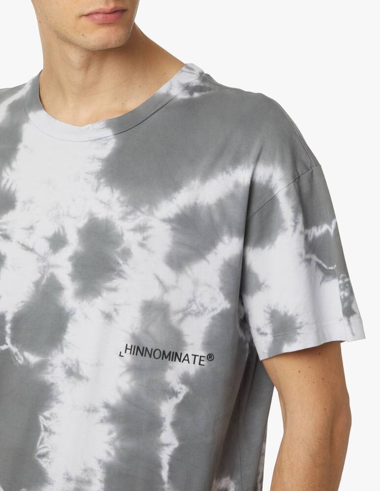 HINNOMINATE Tye dye t-shirt - grey - picture 4 HINNOMINATE Tye dye t-shirt - grey - picture 4