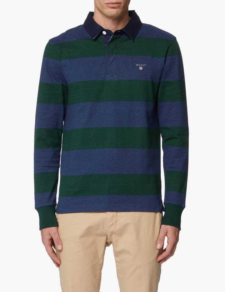 Gant Long sleeve cotton polo shirt - picture 4 Gant Long sleeve cotton polo shirt - picture 4