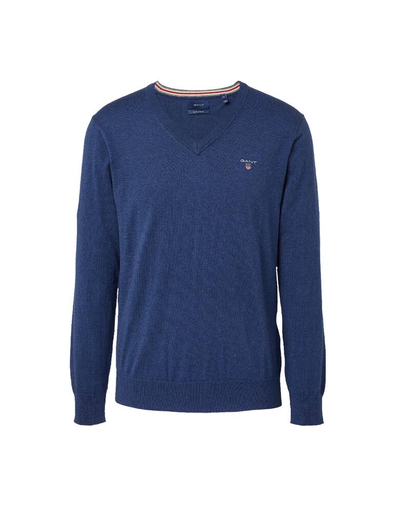 rinascente Gant Maglia scollo a v in lana e cotone