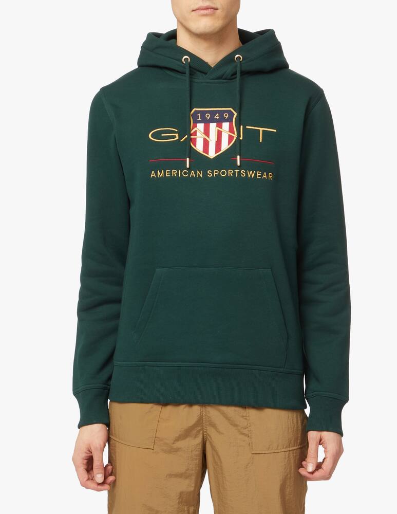 rinascente Gant American logo hoodie