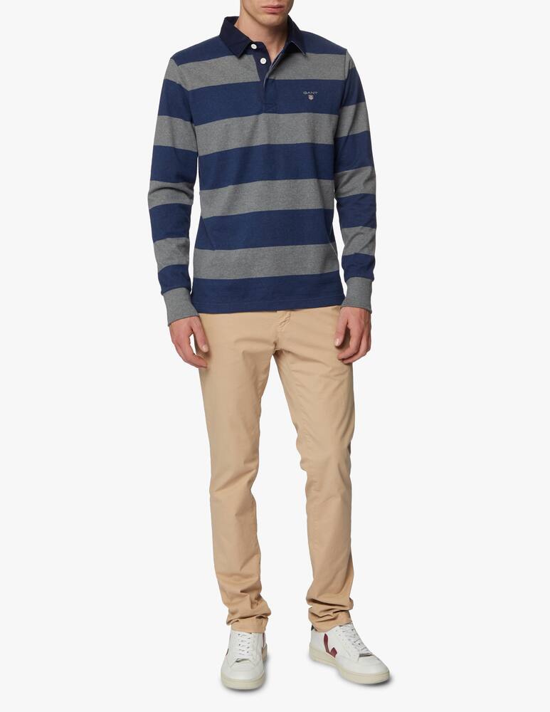 Gant Long sleeve cotton polo shirt - picture 2 Gant Long sleeve cotton polo shirt - picture 2