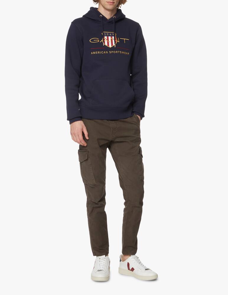rinascente Gant American logo hoodie